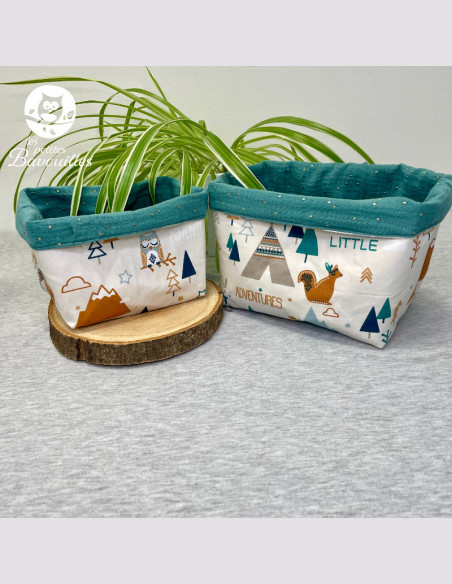 Panière en tissu Zen