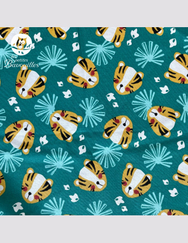 Panier rangement bébé table à langer tigre