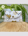 Range savon coeur moutarde