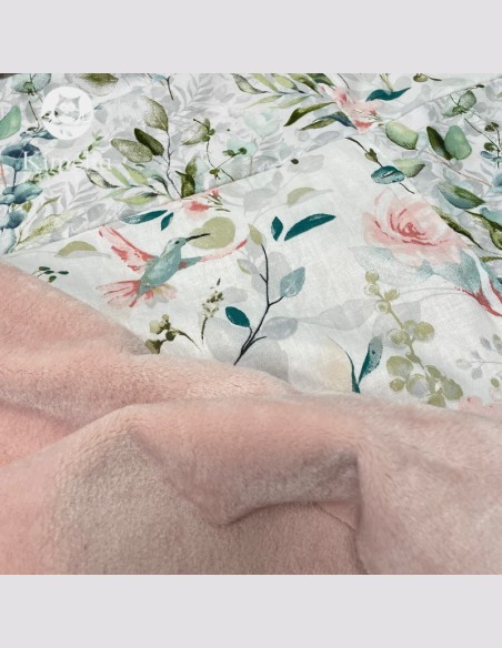 Couverture colibri aquarelle