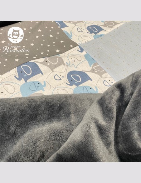 Couverture éléphant