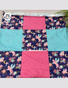Couverture licorne marine 2