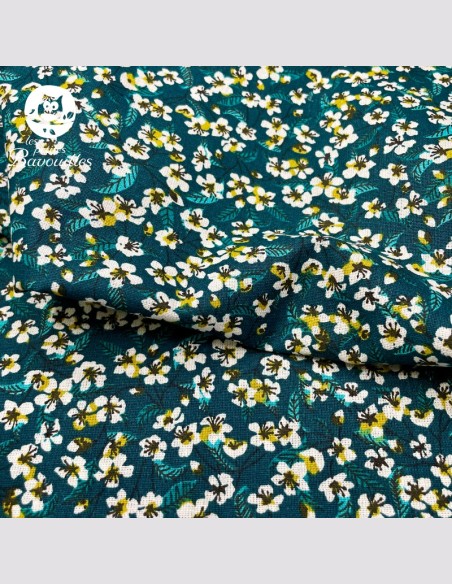 Cône pare pipi original fleur verte