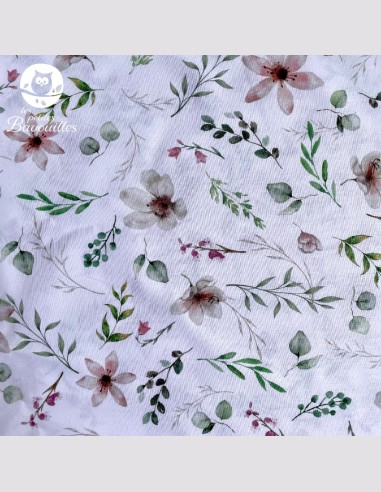 Cône pare pipi original fleur aquarelle