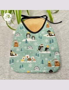 Grand bavoir bébé morse