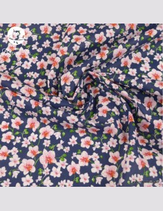 Panière en tissu orchidée 2