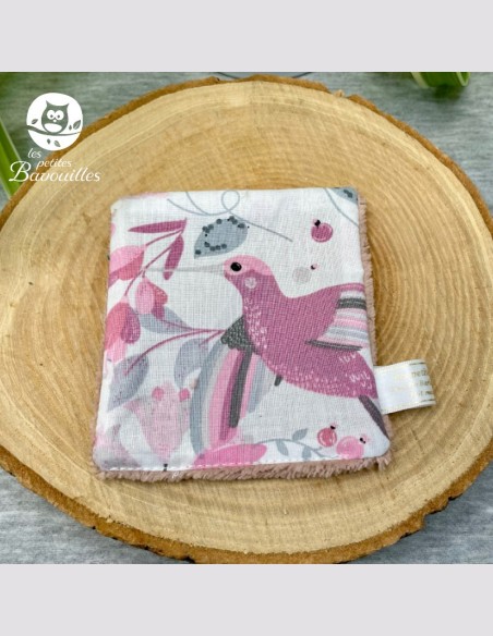 Coton lavable colibris