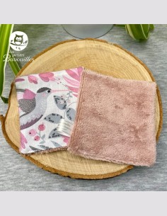 Coton lavable colibris 2