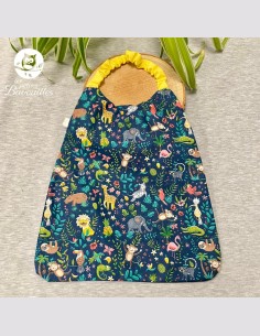 Serviette élastique enfant animaux nuit – Dès 2ans