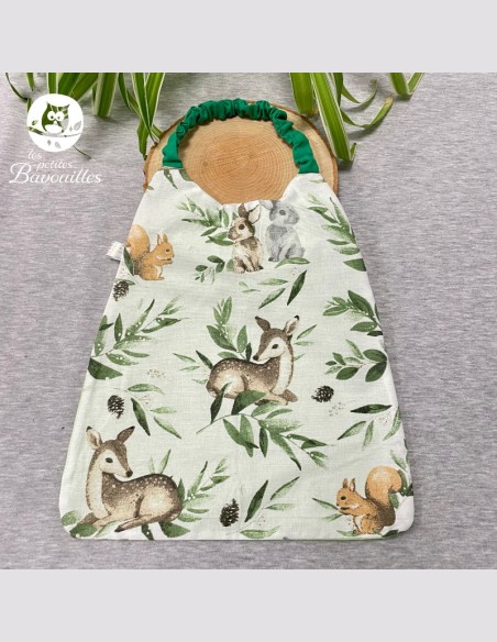 Serviette élastique enfant faon – Dès 2ans
