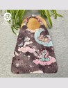 Serviette élastique licorne grise enfant – Dès 2ans