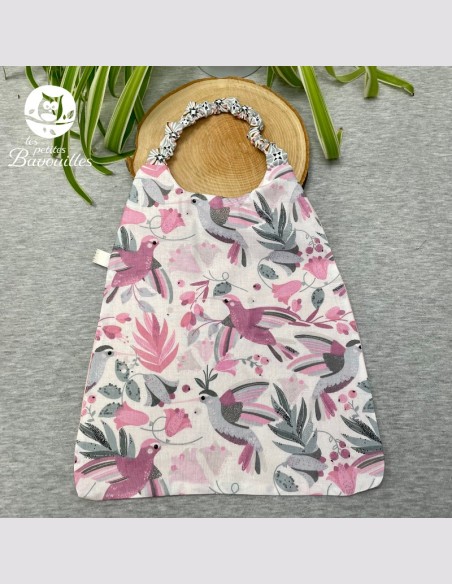 Serviette élastique colibris enfant – Dès 2ans