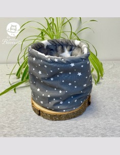 Snood enfant étoile anthracite