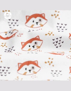 Snood bébé panda roux 2