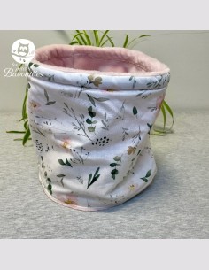 Snood ado adulte fleur aquarelle