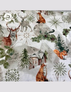Snood ado adulte foret cerf 2