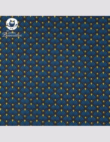 Snood ou tour de cou polaire bleu pétrol