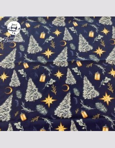 Snood enfant sapin bleu 2