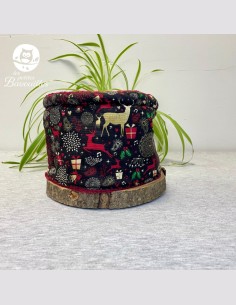 Snood bébé cerf or