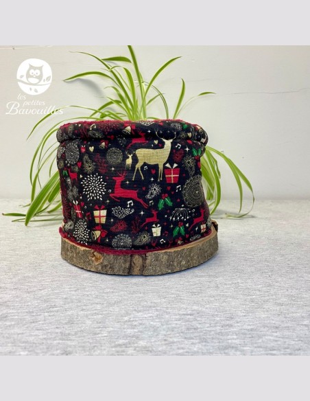 Snood bébé cerf or