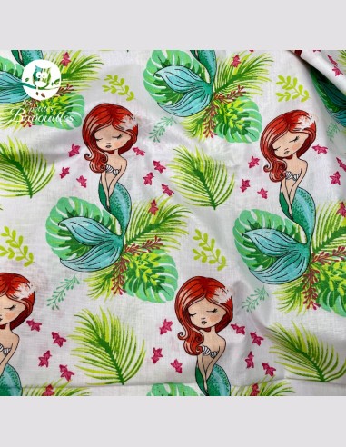 Essuie-tout lavable made in France et réutilisable sirène