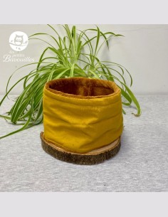 Snood bébé moutarde