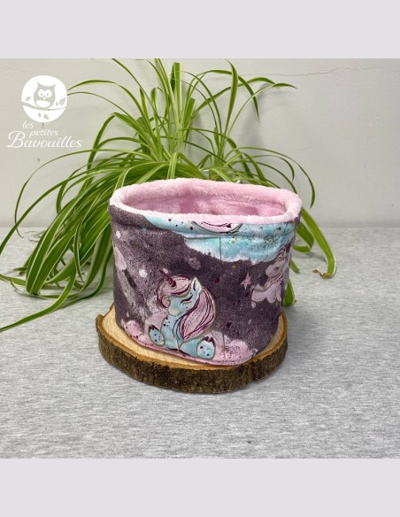 Snood bébé licorne grise