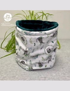 Snood grand enfant foret aquarelle