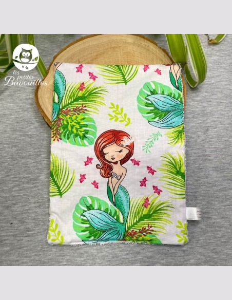 Essuie-tout lavable sirène