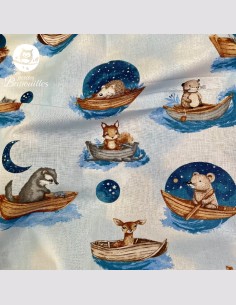 Bateau bleu