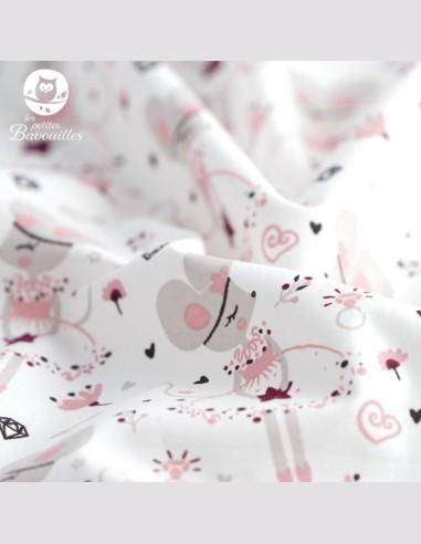 couverture bébé fait main souris