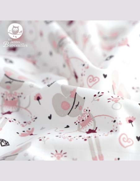 couverture bébé fait main souris