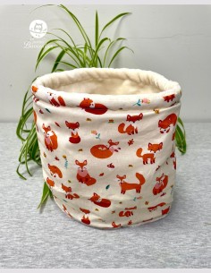 Snood grand enfant renard roux