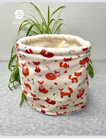 Snood grand enfant renard roux Snood grand enfant renard roux