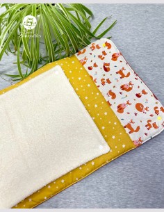 Tapis nomade renard roux