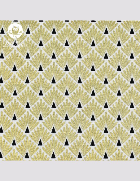 Lot de 3 Bee wrap jaune or alvéole