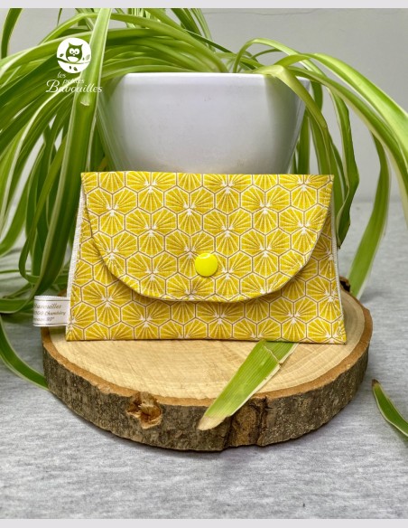 Range savon alvéole jaune