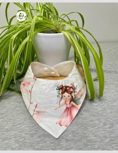 Bavoir bandana imperméable fée
