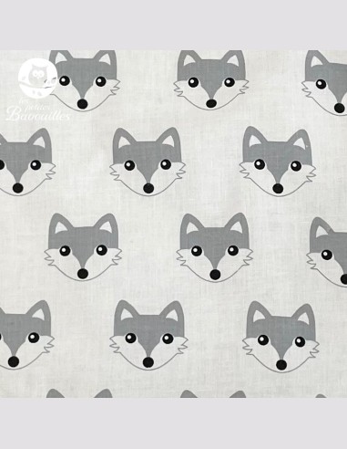 Rangement barrette fait main Loup