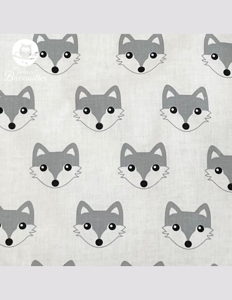 Rangement barrette fait main Loup