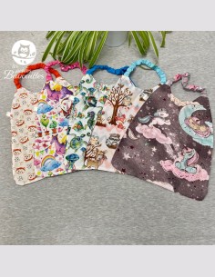 Serviette élastique enfant – Dès 2ans ours plume 2