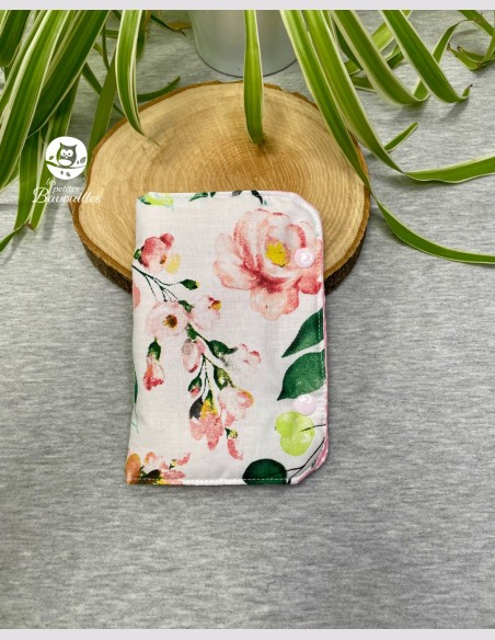 Rangement barrette fleur rose