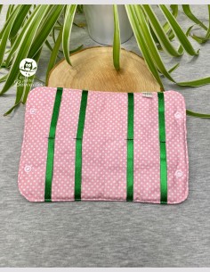 Rangement barrette fleur rose 2