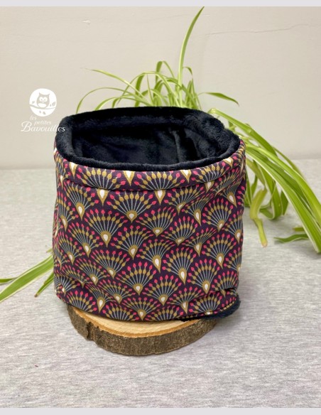 Snood enfant paon brique