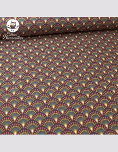 Snood enfant paon brique 2