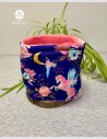 Snood enfant licorne marine