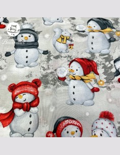 Snood bébé snowman 2