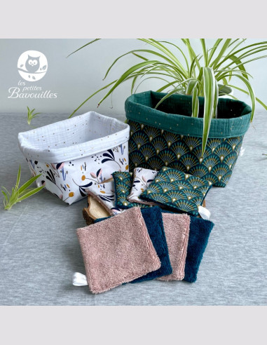 Panière en tissu licorne