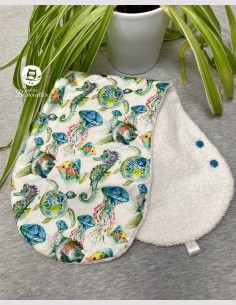 Bavoir d'épaule méduse