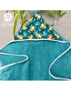 Cape de bain tigre